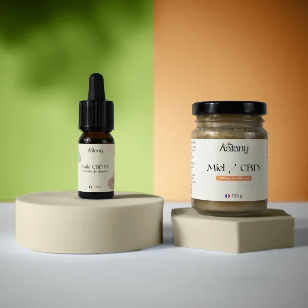 Pack Huile CBD 5% et Miel